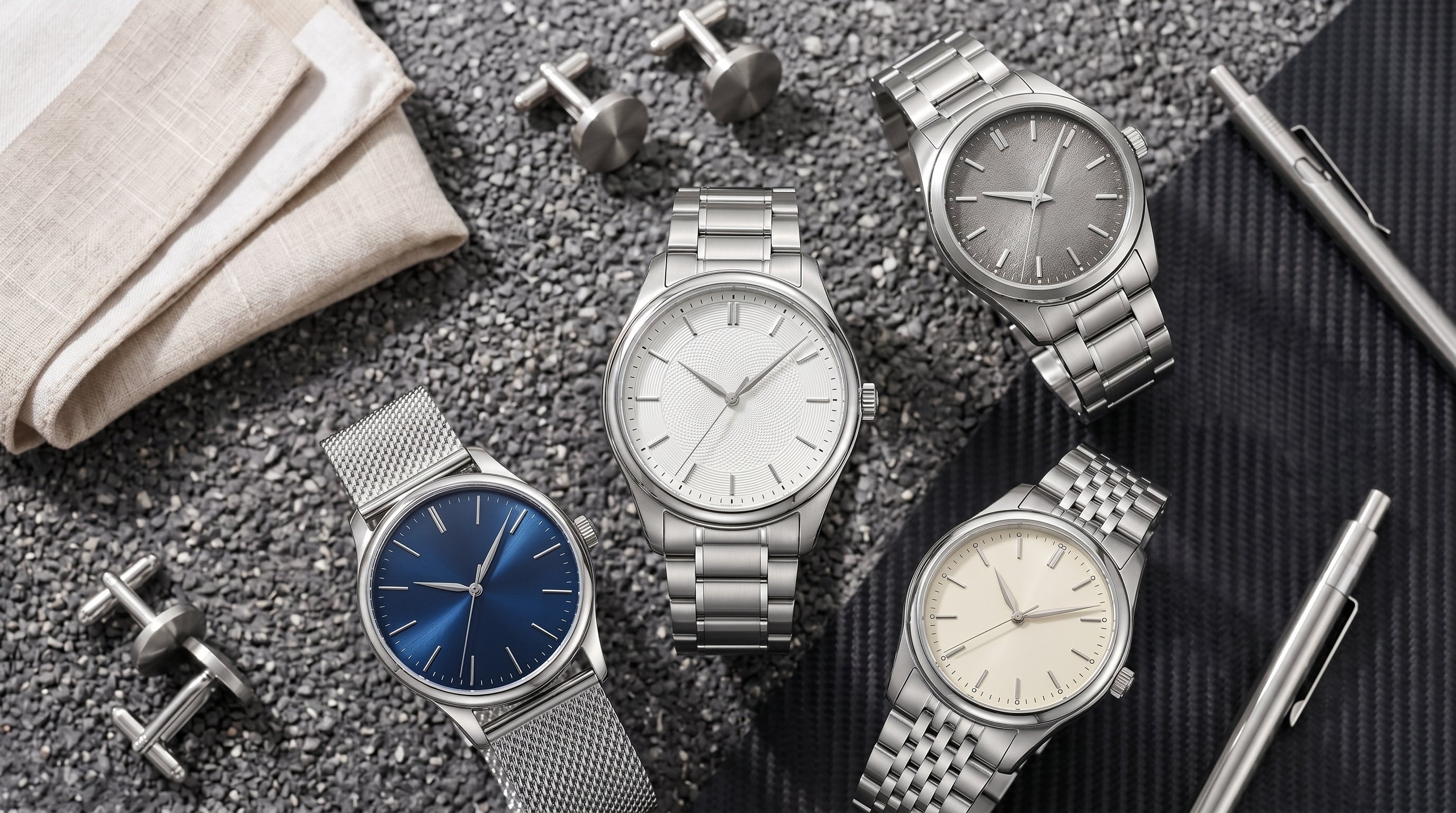 Montres Acier Inoxydable