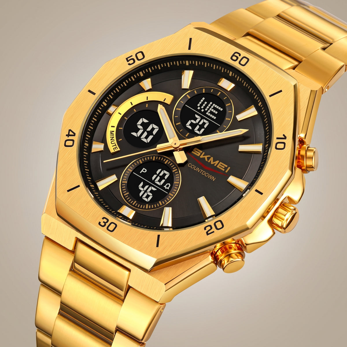 Montres Acier Inoxydable - SKMEI AC02
