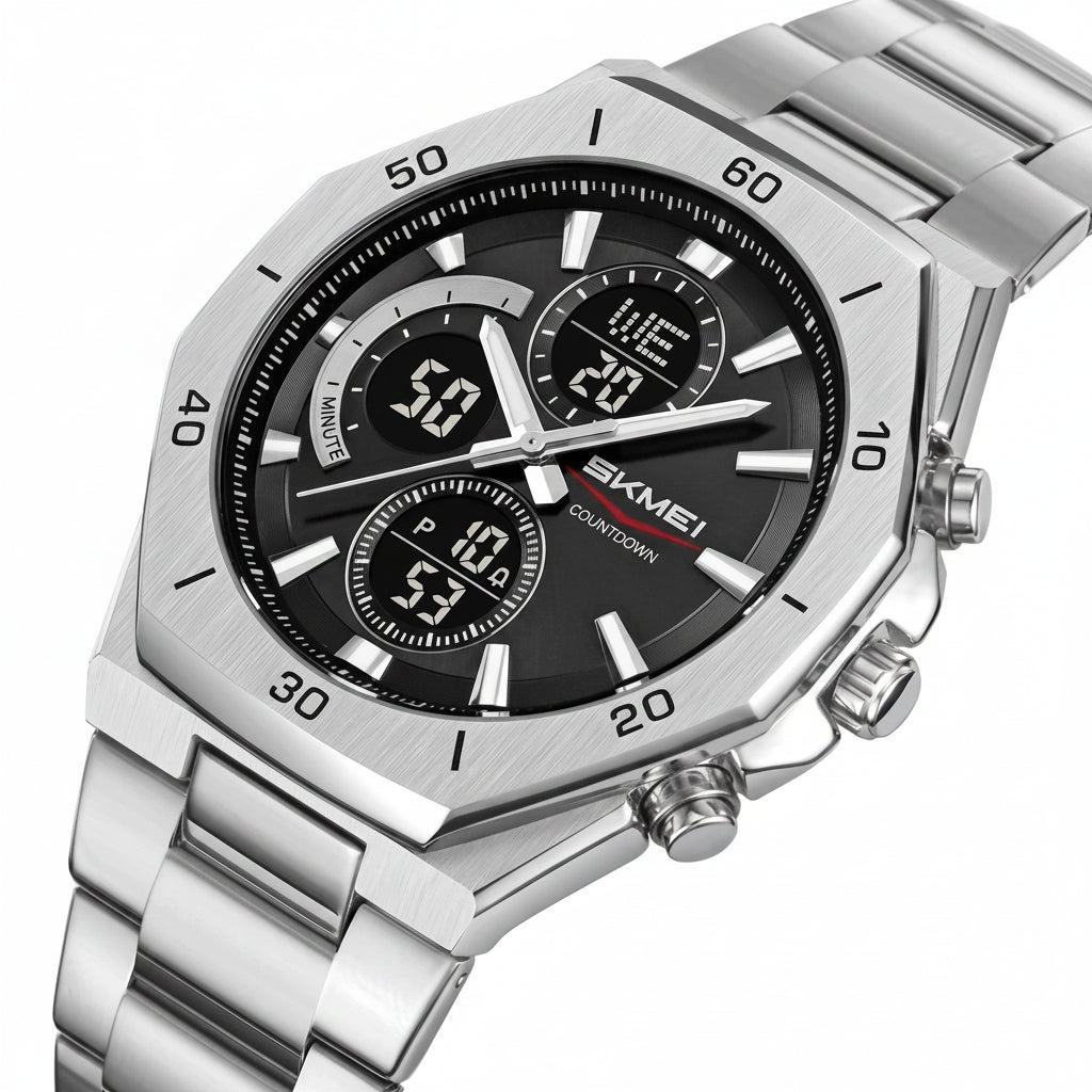 Montres Acier Inoxydable - SKMEI AC02
