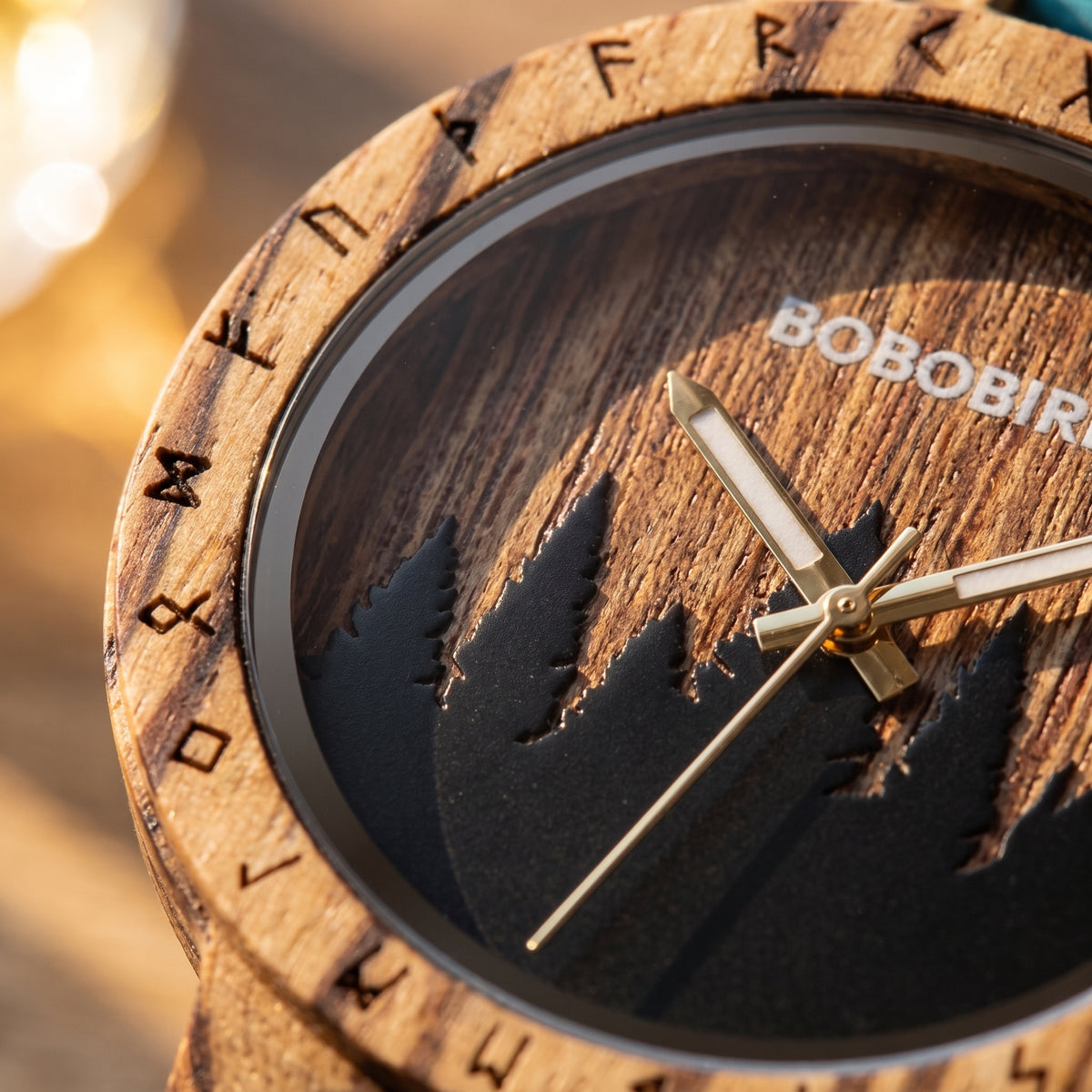 Montre en bois - B02