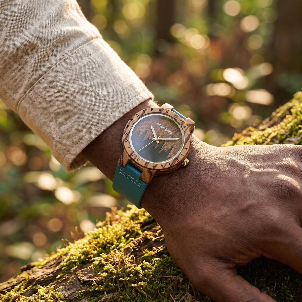 TOGO -Montre en bois - B02