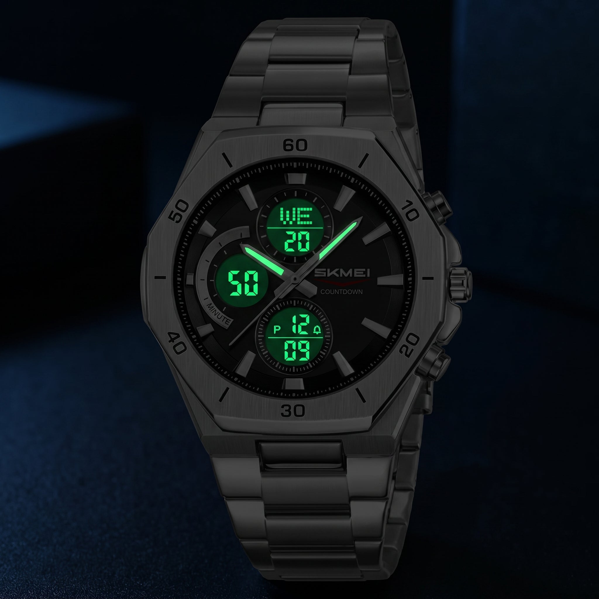 Montres Acier Inoxydable - SKMEI AC02